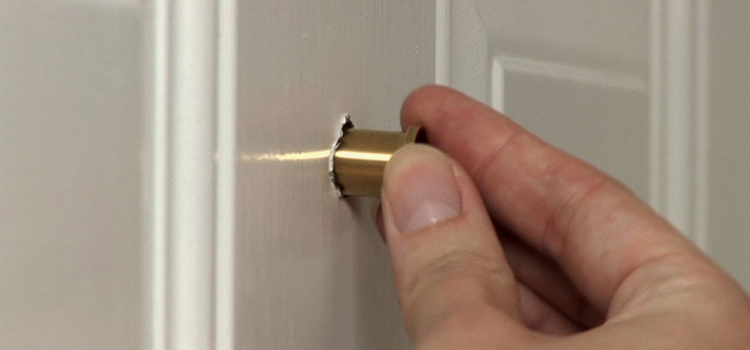 peephole door repair in Sausalito